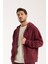 %100 Pamuk Erkek Oversize Fermuarlı Kapüşonlu Sweatshirt | Bol Kesim Hoodie 4