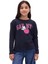 Kız Çocuk Relaxed Grafik Logo T-Shirt -817650 1