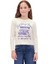 Kız Çocuk Relaxed Grafik Logo T-Shirt -817650 1