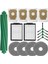 Irobot Roomba Plus 505 COMBO/405 Combo Elektrikli Süpürge Aksesuarları Için 15 Adet Ana Yan Fırça Filtreleri Paspas Pedi Toz Torbası (Yurt Dışından) 2