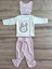 Laura Baby 3 Lü Bebek Zıbın Takım 4