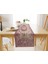 Renkli Desenli Runner Takımı ve Servis Örtüsü 33X100 cm 2