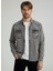 Erkek Gömlek Slim Fit Yıkamalı Kot Gömlek 1