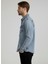 Erkek Gömlek Slim Fit Yıkamalı Kot Gömlek 6