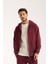 %100 Pamuk Erkek Oversize Fermuarlı Kapüşonlu Sweatshirt | Bol Kesim Hoodie 1