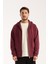 %100 Pamuk Erkek Oversize Fermuarlı Kapüşonlu Sweatshirt | Bol Kesim Hoodie 3