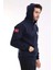 Paramedik Unisex Kapşonlu Hırka - Lacivert 3