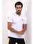 Paramedik Yakalı Unisex Tshirt Kısa Kol - Beyaz 3