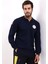 Paramedik Yakalı Unisex Tshirt Uzun Kol - Lacivert 3