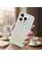 Apple iPhone 15 Pro Max Kılıf Cosmic Shine Beyaz 2
