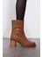 Bot 2313 - Oval Burunlu Camel Kadın Bot 2