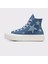 Chuck Taylor All Star Lift Kadın Lacivert Denim Platform Sneaker 3