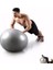 65 cm Pilates Topu Gri Renkli Pompa Seti ile Denge ve Egzersiz İçin Uygun 2