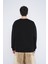 Basic Bisiklet Yaka Oversize Sweat 4