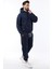 Lacivert Kapşonlu Basic Eşofman Takımı 5925 1