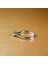 V Kare Kısa Tırnak Ince Kol Pırlanta Modeli 925 Ayar Gümüş Tektaş Yüzük- Taş Çapı 4 Mm-0,25 Ct 3
