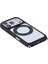 Apple iPhone 17 Pro Kılıf M-Safe Şarj Özellikli Standlı Redclick Piza Silikon Kapak 2