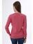 Kadın %100 Organik Pamuk Bisiklet Yaka Triko Kazak TRIST-6101 2