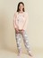 Lcw Kids Pembe Bisiklet Yaka Pelüş Kız Çocuk Pijama Takımı 2