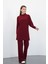 Sandy Pantolon&tunik Takım-Bordo 1