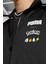 x Pokemon T7 Ful Zip Jacket Erkek Pokemon Grafikli Spor Ceket Siyah 3