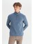 Regular Fit Petrol Erkek Sweatshirt W2520532405 1