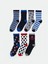 Lcw Kids Karışık Desenli Erkek Çocuk Soket Çorap 7'li 1