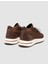 Milano Triko Kahverengi Bağcıklı Erkek Spor Ayakkabı 3
