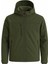 Erkek Içi Polarlı, Şapkası Çıkarılabilir Su ve Rüzgar Geçirmez Softshell spor mont 1