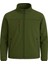 Erkek Içi Polarlı, Şapkası Çıkarılabilir Su ve Rüzgar Geçirmez Softshell spor mont 4
