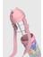 Cosmo Lenticular Deniz Kızı Desenli 415 ml Pipetli Askılı Pp Çocuk Matara 912149 Pembe 3