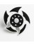 Ninja Yıldızı Tasarımlı Siyah Beyaz Fidget Spinner – Stress Çarkı (Dekoratif Oyuncak) 1