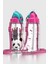 Sonic Air Panda Desenli 500 ml Askılı Pipetli Tritan Çocuk Matara 912059 Pembe-Mint 2