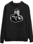 Baskılı Kapüşonlu Unisex Sweatshirt 1