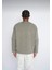 Oversize Dirsek Detaylı Haki Sweatshirt 4