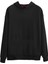 Siyah Basic Kapüşonlu Unisex Sweatshirt 1