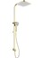 Kaleraın Square Push Button Duş Barı Gold (Altın) 1