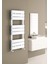 Ellıptıc Bath 1100*0350*08/RAL 9005 Kumlu Siyah/standart Bağlantı(Iki Yan-Alt-Üst-Çapraz)/alüminyum Havlupan/banyo Radyatörü 1