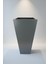 Zenith 80 cm Dikey Metal Saksı - İç ve Dış Mekan Modern Dekoratif Saksılık (80x38 cm) 1