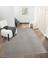 Sümer SM014G Gri Rengi Halı Çizgi Desenli Dekoratif Modern Antialerjik Salon Mutfak Halısı 2