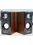 Ahşap Hoparlör 1+1 Ses Sistemi Kablolu USB Multımedıa Wooden Speaker 2
