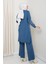 Takım Sim Detaylı Triko Pantolonlu Tunik 4