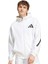 Z.n.e Erkek Beyaz Fermuarlı Kapüşonlu Premium Eşofman Takımı 1