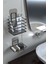 Paslanmaz Metal Banyo Duvar Organizeri - Yapışkanlı Diş Fırçalık ve Sabunluk Seti - 2'li Süper Set 2