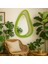 Rattan Desenli Modern Dekoratif Duvar Aynası 1