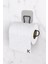 Sticker Yapışkanlı Dekoratif Rulo Havlu Tutacağı Şık Banyo Mutfak Tezgah Aksesuarı Rulo Havluluk ve Wclik 2''li Set 4