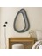 Rattan Desenli Modern Dekoratif Duvar Aynası 3