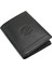 Hakiki Deri Kağıt Para ve Kart Bölmeli Erkek Cüzdanı - Siyah 2