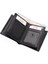 Hakiki Deri Kağıt Para ve Bol Kart Bölmeli Erkek Cüzdanı - Siyah 4
