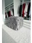 Küp Puf - BEST İthal Kadife Babyface Kumaş Varak Baskı - Modern Ve Şık Oturma Dekoratif Puf&Bench 3